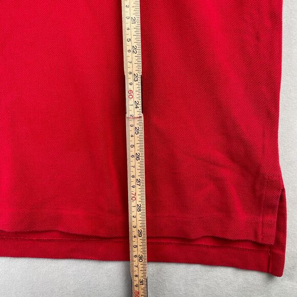 BMW Lifestyle M3 Polo Shirt Mens XL Red 100% Cotton Embroidered Logo Racing Auto - Picture 6 of 6